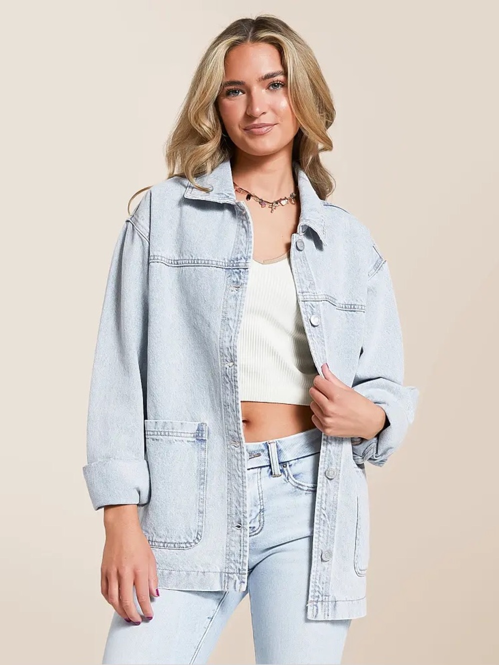 *New* Z Supply On The Road Denim Jacket, Size XS